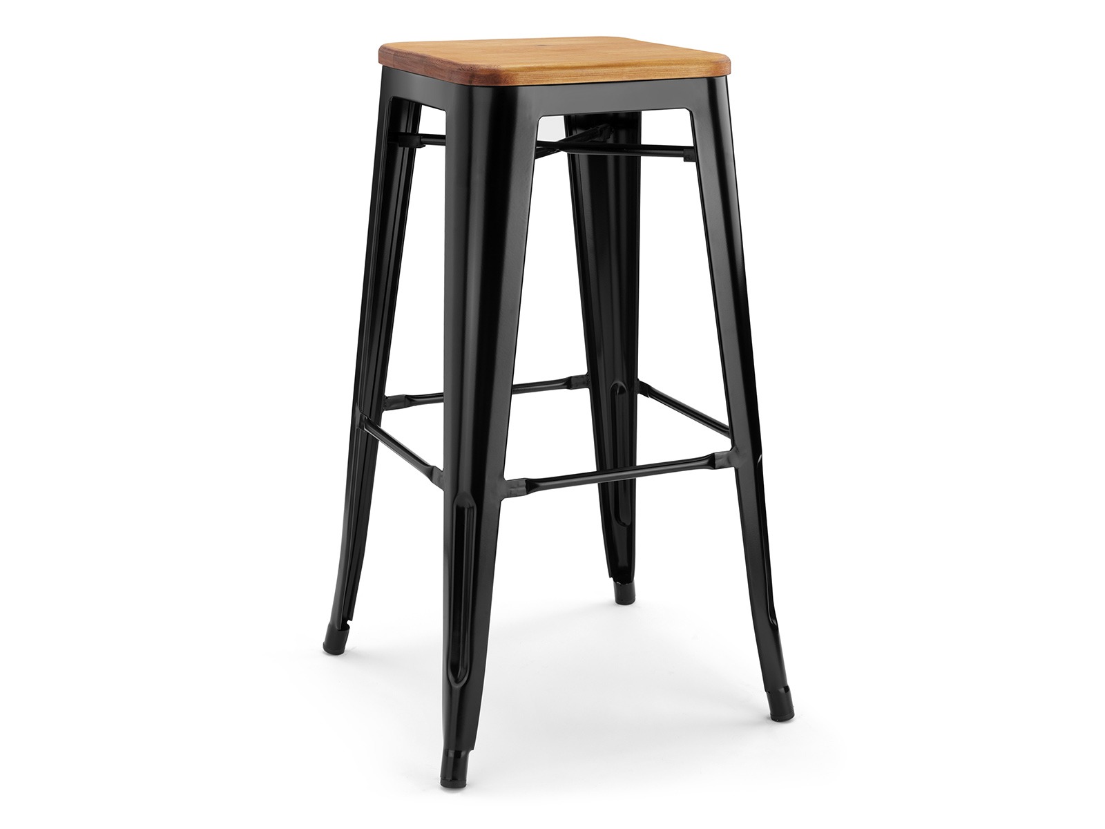 Boho barkruk zwart – hout (1).jpg