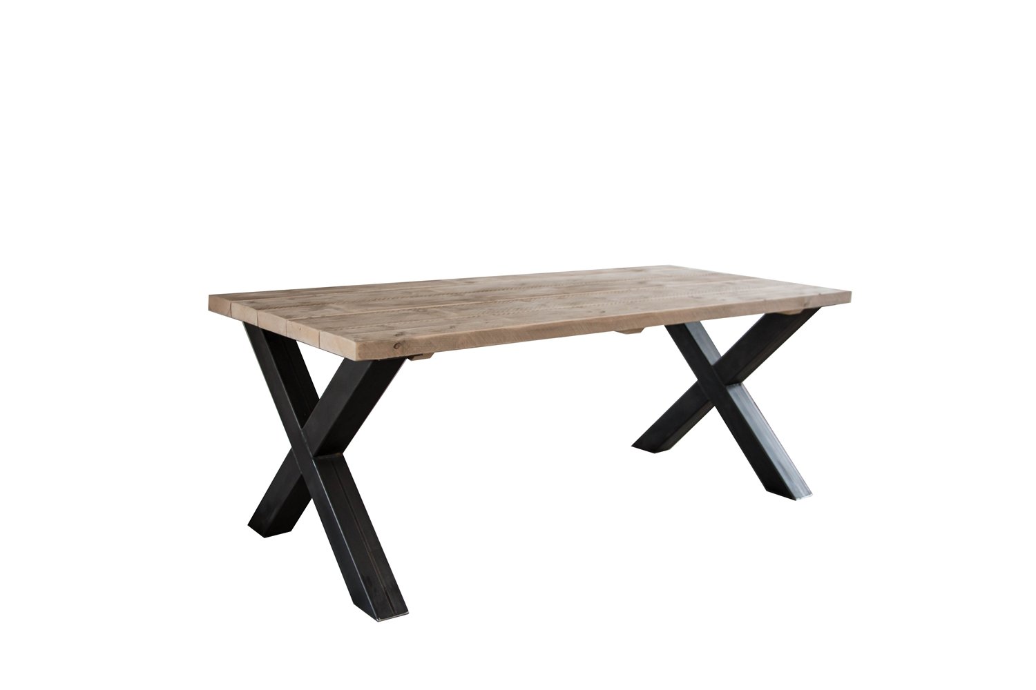 Steigerhout tafel – metalen x onderstel (1).jpg